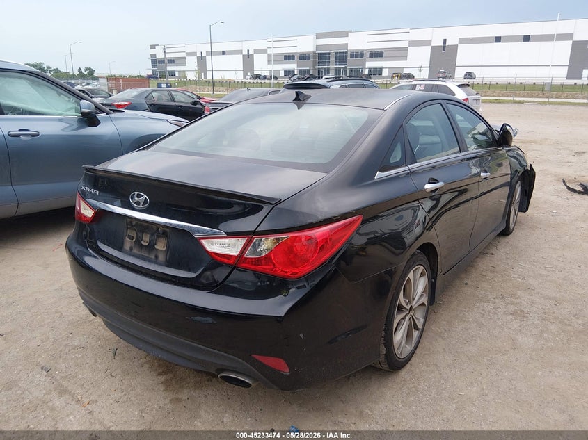 2014 Hyundai Sonata VIN 5NPEC4AC8EH868674 IAAI salvage auction — FRONT END, Salvage (Texas), sold $600 on 2026-07-21 (photo 4)