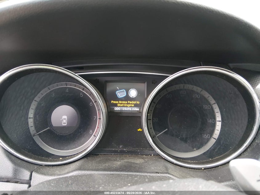 2014 Hyundai Sonata VIN 5NPEC4AC8EH868674 IAAI salvage auction — FRONT END, Salvage (Texas), sold $600 on 2026-07-21 (photo 7)