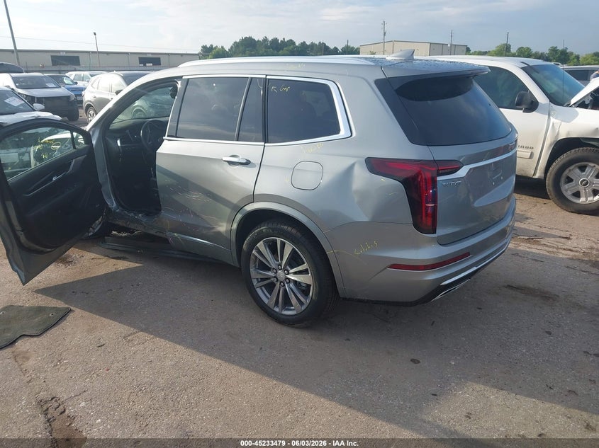 2025 Cadillac Xt6 VIN 1GYKPCRS5SZ155775 IAAI salvage auction — LEFT FRONT, Original (Texas), sold $11,300 on 2026-07-22 (photo 3)