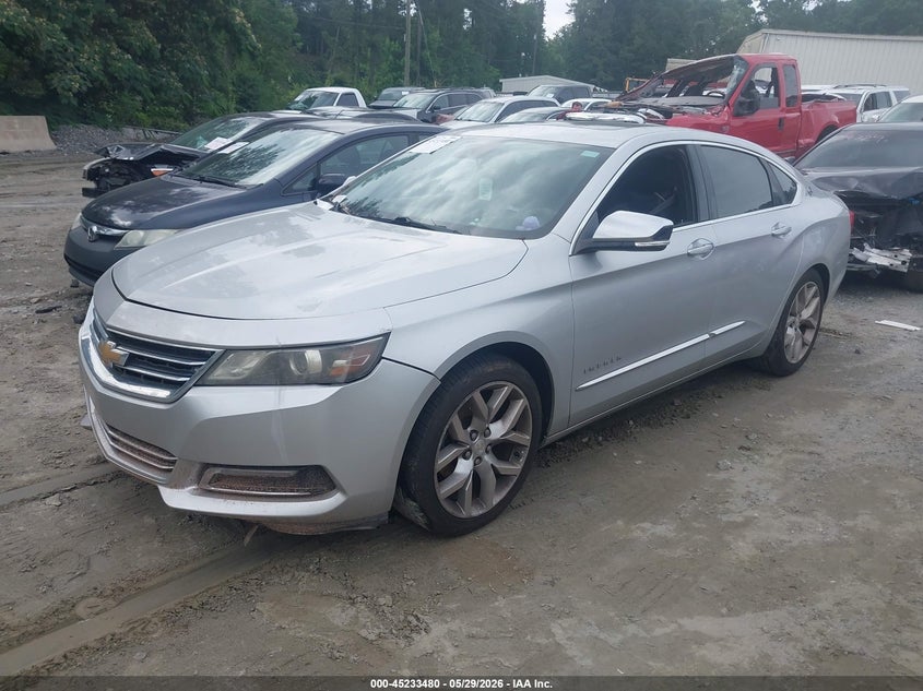2014 Chevrolet Impala VIN 1G1155S37EU156264 IAAI salvage auction — REAR END, Salvage Title, sold $775 on 2026-07-24 (photo 2)