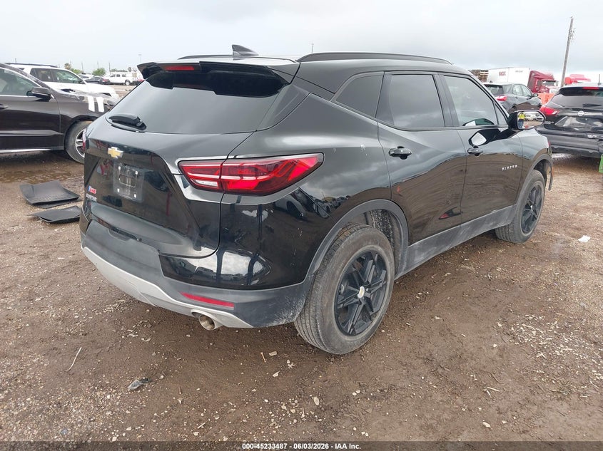 2023 Chevrolet Blazer VIN 3GNKBCR42PS129054 IAAI salvage auction — FRONT END, Original (Texas), sold $8,525 on 2026-08-19 (photo 4)