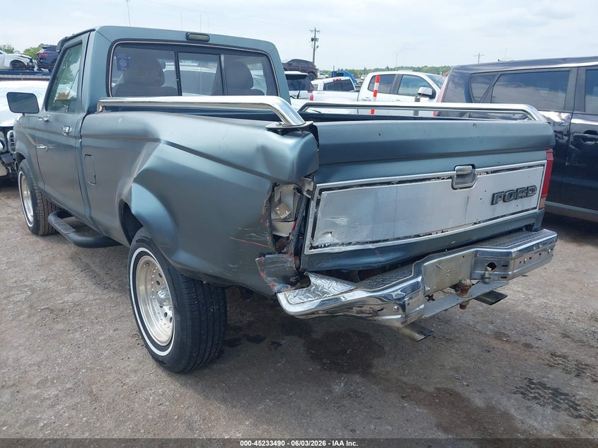 1987 Ford Ranger VIN 1FTBR10AXHUB52305 IAAI salvage auction — REAR END, Clear (Oklahoma), sold $575 on 2026-07-08 (photo 6)
