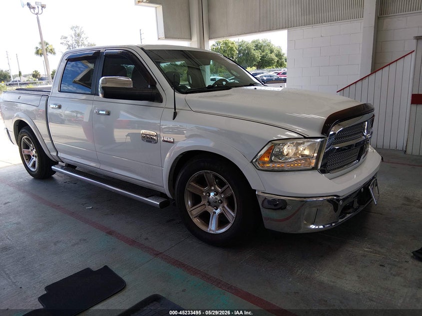 2015 Ram 1500 VIN 1C6RR7PT7FS586111 IAAI salvage auction — LEFT FRONT, Salvage Title, sold $6,600 on 2026-08-02 (photo 1)