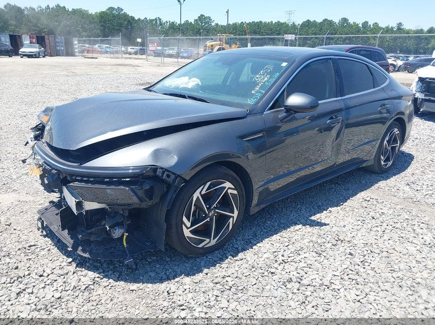 2024 Hyundai Sonata VIN KMHL14JA0RA355133 IAAI salvage auction — FRONT END, Salvage (Texas), sold $25 on 2026-07-24 (photo 2)