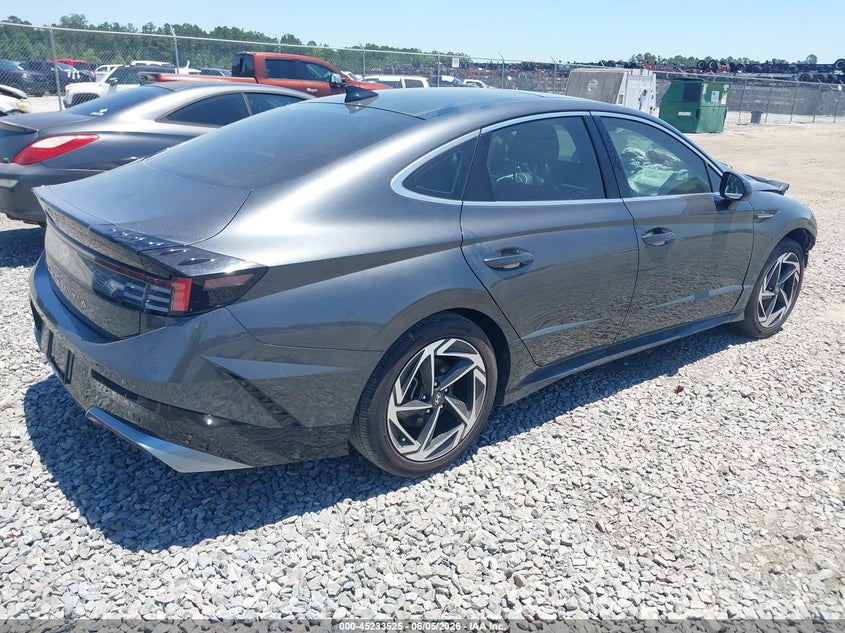 2024 Hyundai Sonata VIN KMHL14JA0RA355133 IAAI salvage auction — FRONT END, Salvage (Texas), sold $25 on 2026-07-24 (photo 4)