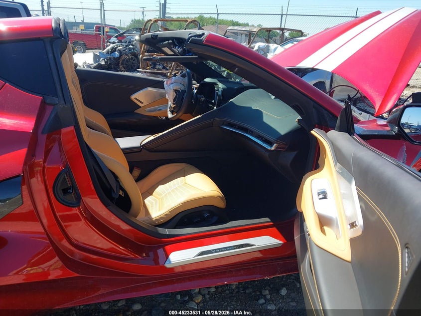 2022 Chevrolet Corvette VIN 1G1YB2D47N5104784 IAAI salvage auction — FRONT END, Junk Bill Of Sale Mv2459 (Wisconsin), sold $9,900 on 2026-07-30 (photo 5)