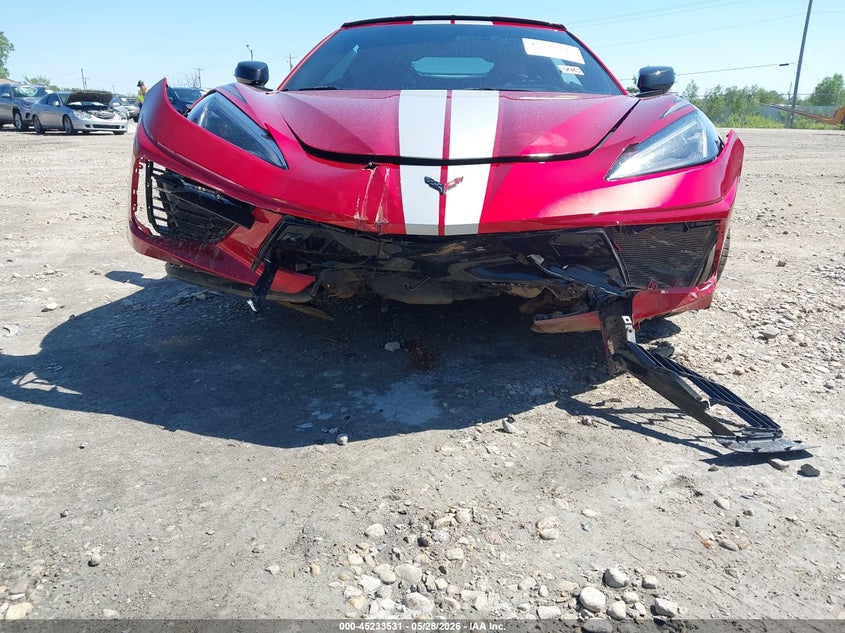 2022 Chevrolet Corvette VIN 1G1YB2D47N5104784 IAAI salvage auction — FRONT END, Junk Bill Of Sale Mv2459 (Wisconsin), sold $9,900 on 2026-07-30 (photo 6)