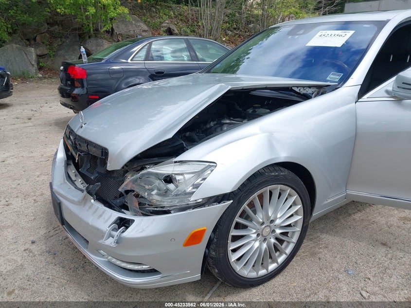2010 Mercedes-benz S-klasse VIN WDDNG8GB5AA327681 IAAI salvage auction — FRONT END, Salvage (Idaho), sold $25 on 2026-08-18 (photo 6)