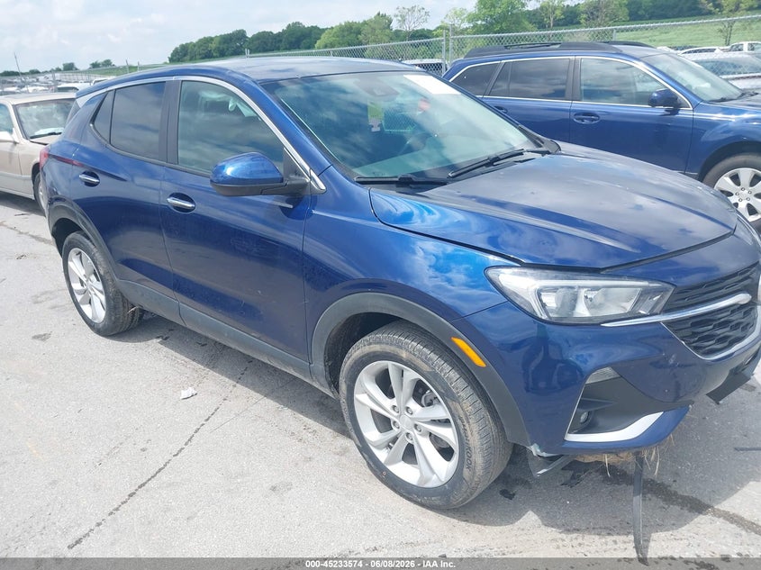 2022 Buick Encore gx VIN KL4MMCSL0NB137282 IAAI salvage auction — FRONT END, Salvage Title, sold $3,850 on 2026-07-28 (photo 1)