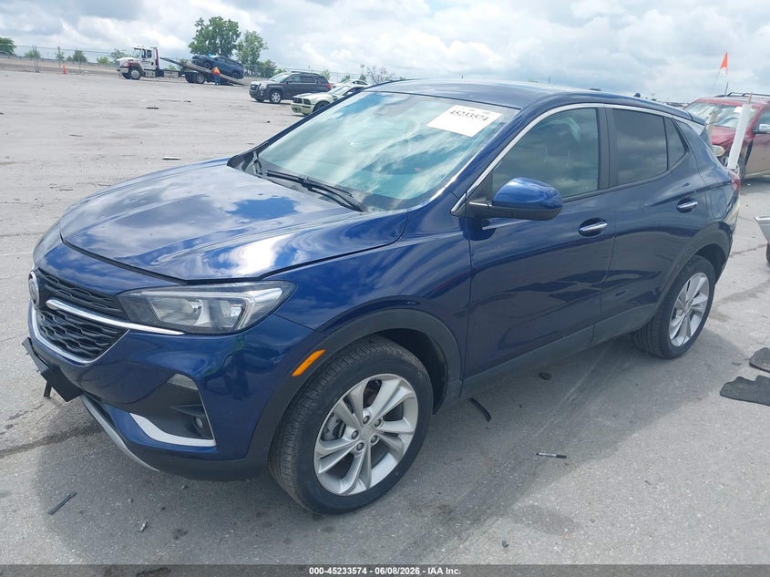 2022 Buick Encore gx VIN KL4MMCSL0NB137282 IAAI salvage auction — FRONT END, Salvage Title, sold $3,850 on 2026-07-28 (photo 2)