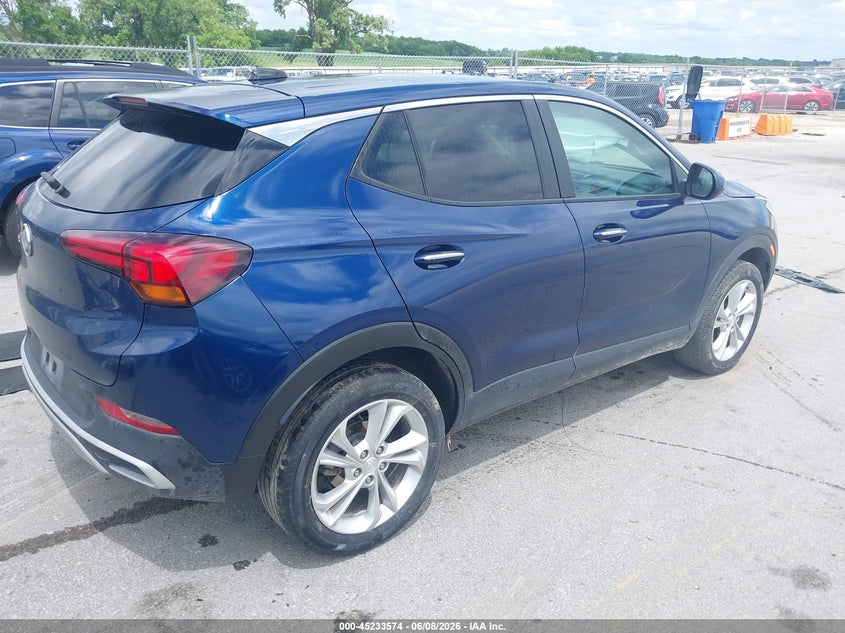2022 Buick Encore gx VIN KL4MMCSL0NB137282 IAAI salvage auction — FRONT END, Salvage Title, sold $3,850 on 2026-07-28 (photo 4)