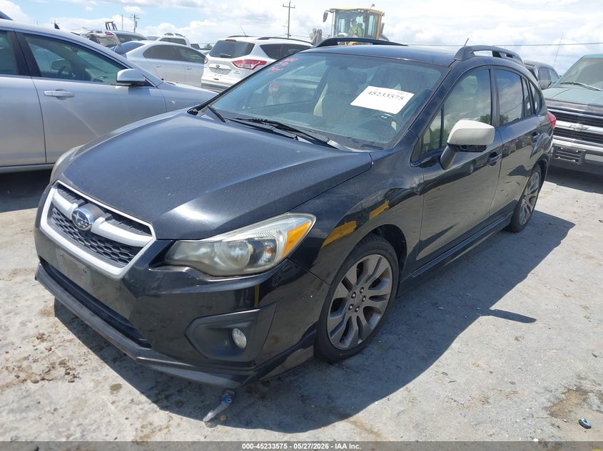 2013 Subaru Impreza VIN JF1GPAU60DH212019 IAAI salvage auction — NORMAL WEAR, Clear - Dealer Only (California), sold $25 on 2026-07-30 (photo 2)