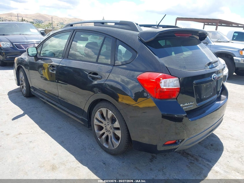 2013 Subaru Impreza VIN JF1GPAU60DH212019 IAAI salvage auction — NORMAL WEAR, Clear - Dealer Only (California), sold $25 on 2026-07-30 (photo 3)