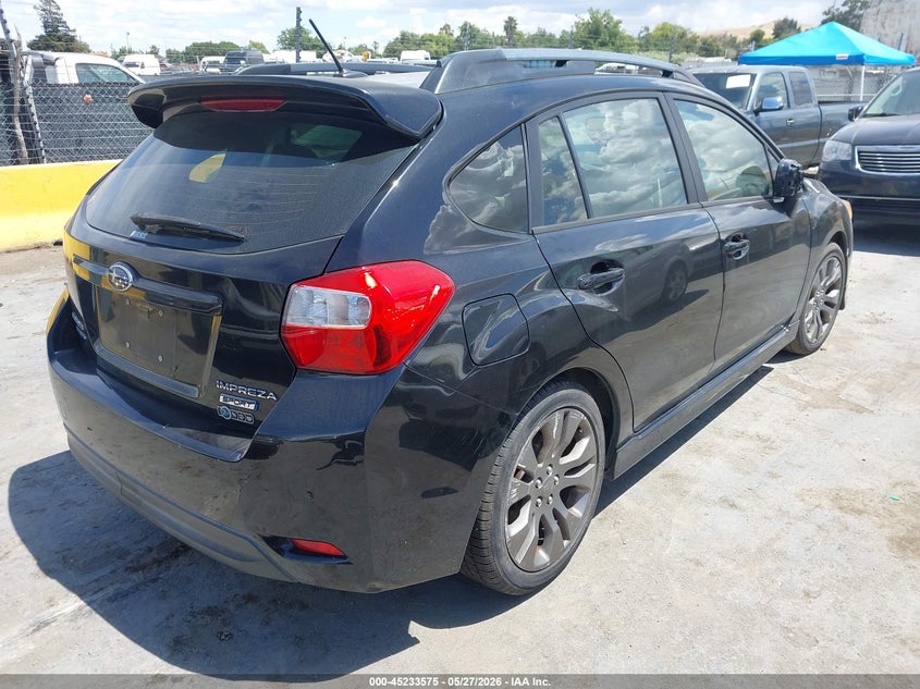 2013 Subaru Impreza VIN JF1GPAU60DH212019 IAAI salvage auction — NORMAL WEAR, Clear - Dealer Only (California), sold $25 on 2026-07-30 (photo 4)
