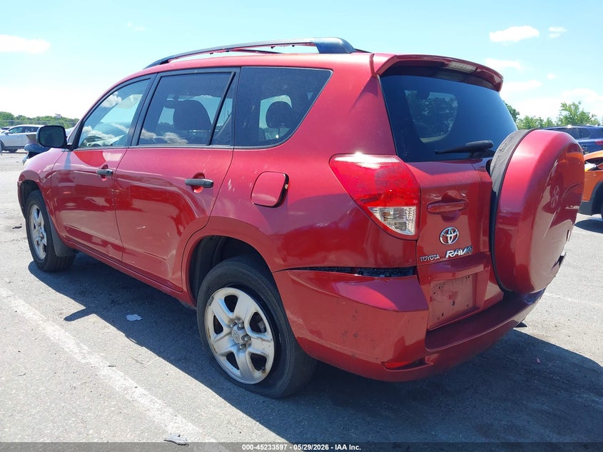 2008 Toyota Rav4 VIN JTMBD33V885174466 IAAI salvage auction — FRONT & REAR, Salvage (New Jersey), sold $1,450 on 2026-07-30 (photo 3)