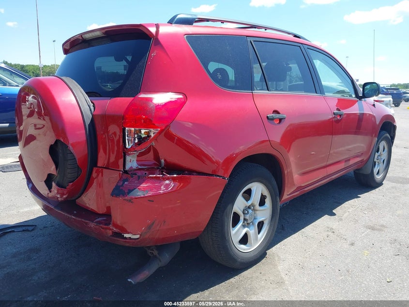 2008 Toyota Rav4 VIN JTMBD33V885174466 IAAI salvage auction — FRONT & REAR, Salvage (New Jersey), sold $1,450 on 2026-07-30 (photo 4)