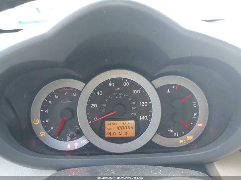 2008 Toyota Rav4 VIN JTMBD33V885174466 IAAI salvage auction — FRONT & REAR, Salvage (New Jersey), sold $1,450 on 2026-07-30 (photo 7)