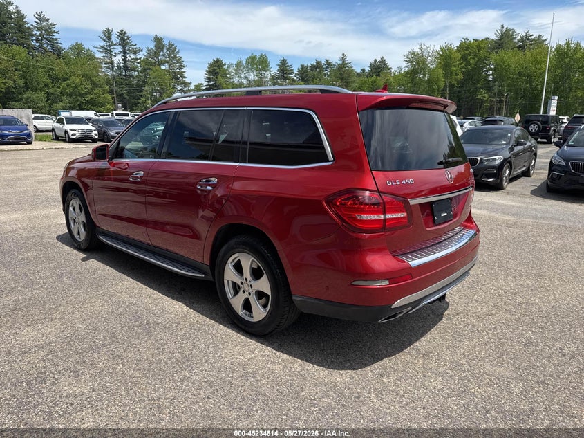 2017 Mercedes-benz Gls-class VIN 4JGDF6EEXHA775382 IAAI salvage auction — NORMAL WEAR, Clear (Maryland), sold $9,450 on 2026-07-08 (photo 3)
