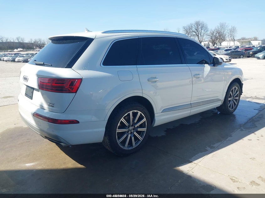 2018 Audi Q7 VIN WA1LAAF77JD016110 IAAI salvage auction — FRONT END, Salvage (Missouri), sold $4,425 on 2026-07-06 (photo 4)