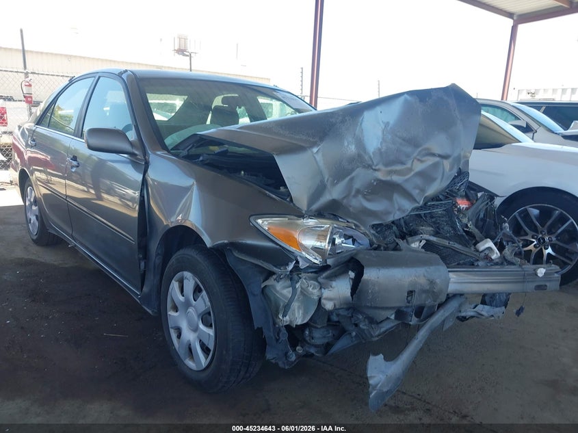 2002 Toyota Camry VIN JTDBE32K320121585 IAAI salvage auction — FRONT END, Salvage (California), sold $600 on 2026-07-07 (photo 1)
