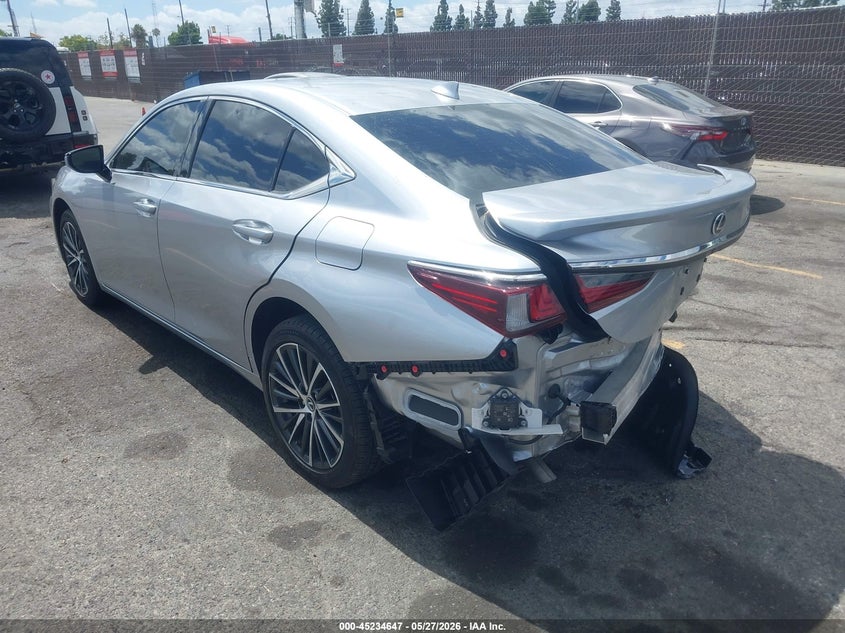 2025 Lexus VIN 58ADA1C17SU063234 IAAI salvage auction — RIGHT REAR, Salvage (California), sold $7,800 on 2026-07-29 (photo 3)