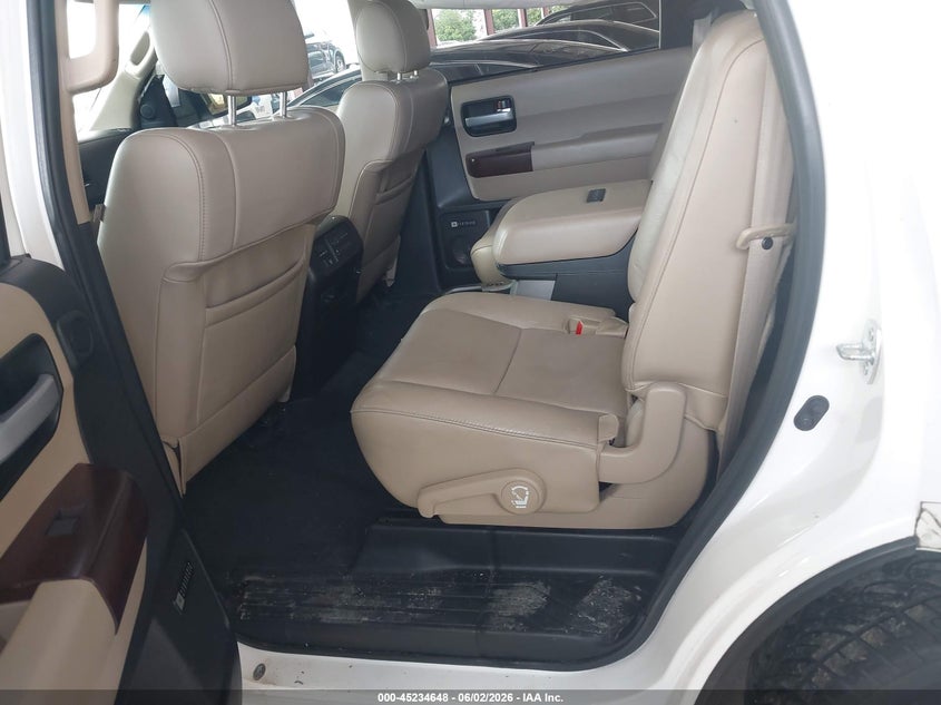 2014 Toyota Sequoia VIN 5TDYY5G12ES055139 IAAI salvage auction — REAR END, Salvage Title, sold $5,800 on 2026-07-10 (photo 8)