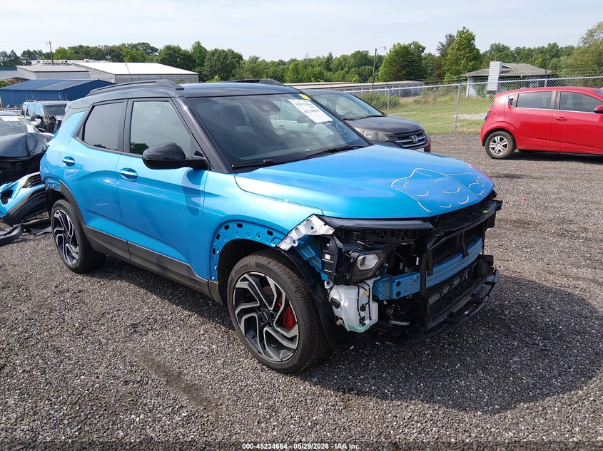 2026 Chevrolet Trailblazer VIN KL79MTSL5TB095231 IAAI salvage auction — REAR END, Clear (South Carolina), sold $6,400 on 2026-07-28 (photo 1)