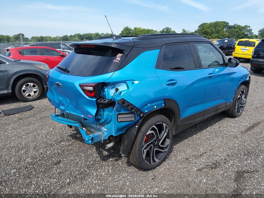 2026 Chevrolet Trailblazer VIN KL79MTSL5TB095231 IAAI salvage auction — REAR END, Clear (South Carolina), sold $6,400 on 2026-07-28 (photo 4)