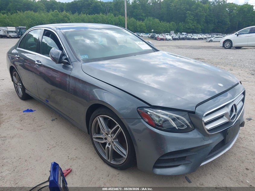 2017 Mercedes-benz E-klasse VIN WDDZF4KB2HA054665 IAAI salvage auction — ENGINE BURN, Salvage Title, sold $6,000 on 2026-07-14 (photo 1)