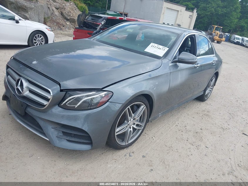 2017 Mercedes-benz E-klasse VIN WDDZF4KB2HA054665 IAAI salvage auction — ENGINE BURN, Salvage Title, sold $6,000 on 2026-07-14 (photo 2)