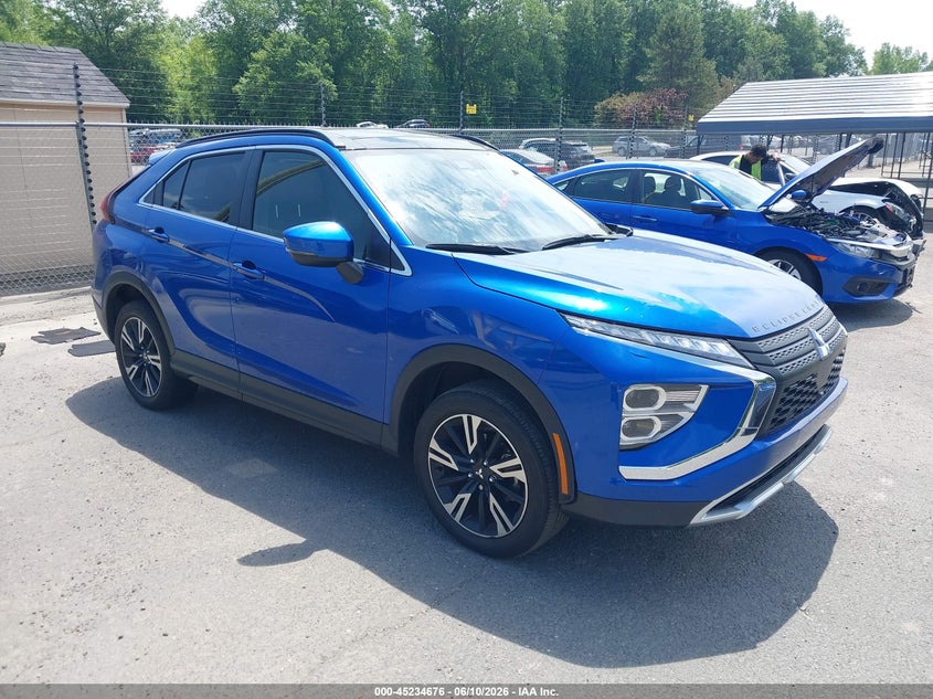 2025 Mitsubishi Eclipse cross VIN JA4ATWAA9SZ011349 IAAI salvage auction — LEFT SIDE, Salvage (Connecticut), sold $8,900 on 2026-07-24 (photo 1)