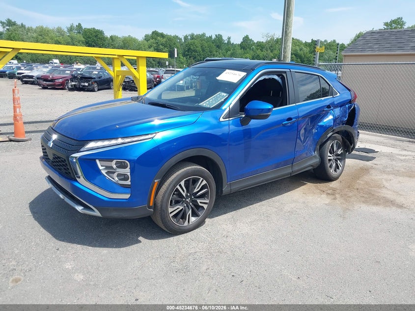 2025 Mitsubishi Eclipse cross VIN JA4ATWAA9SZ011349 IAAI salvage auction — LEFT SIDE, Salvage (Connecticut), sold $8,900 on 2026-07-24 (photo 2)