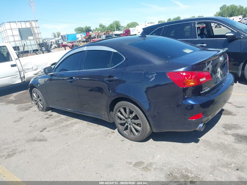 2008 Lexus Is VIN JTHCK262382023072 IAAI salvage auction — FRONT END, Salvage (Utah), sold $275 on 2026-07-09 (photo 3)