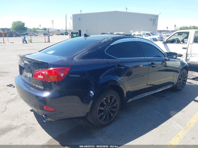 2008 Lexus Is VIN JTHCK262382023072 IAAI salvage auction — FRONT END, Salvage (Utah), sold $275 on 2026-07-09 (photo 4)