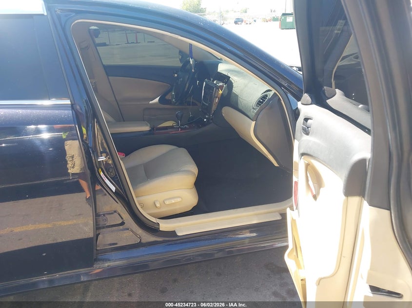 2008 Lexus Is VIN JTHCK262382023072 IAAI salvage auction — FRONT END, Salvage (Utah), sold $275 on 2026-07-09 (photo 5)