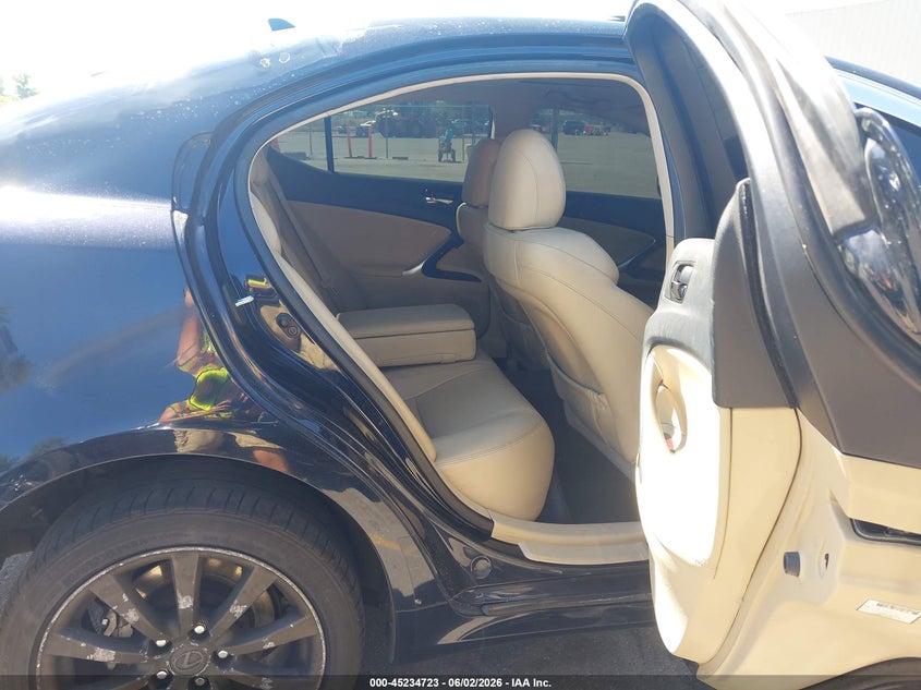 2008 Lexus Is VIN JTHCK262382023072 IAAI salvage auction — FRONT END, Salvage (Utah), sold $275 on 2026-07-09 (photo 8)