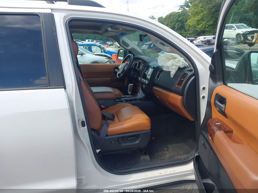 2008 Toyota Sequoia VIN 5TDZY67A08S008982 IAAI salvage auction — FRONT END, Salvage (Georgia), sold $4,300 on 2026-07-15 (photo 5)