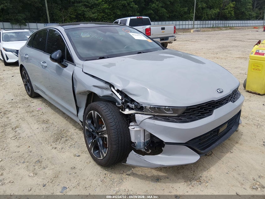 2021 Kia K5 VIN 5XXG64J23MG047337 IAAI salvage auction — RIGHT FRONT, Salvage Title, sold $3,550 on 2026-07-23 (photo 6)