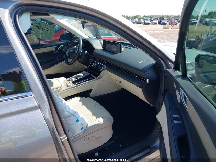 2023 Genesis Gv80 VIN KMUHCESC3PU114976 IAAI salvage auction — SIDE, Salvage Title, sold $15,550 on 2026-07-29 (photo 5)