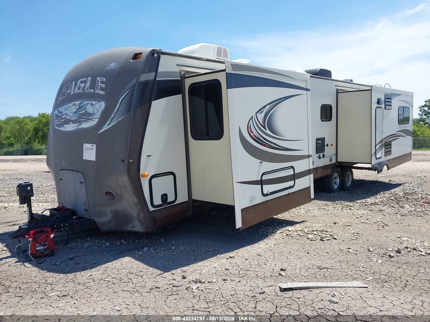 2014 Jayco Eagle VIN 1UJBJ0BU6E1DZ0192 IAAI salvage auction — REAR END, Salvage (Kansas), sold $4,100 on 2026-07-31 (photo 2)