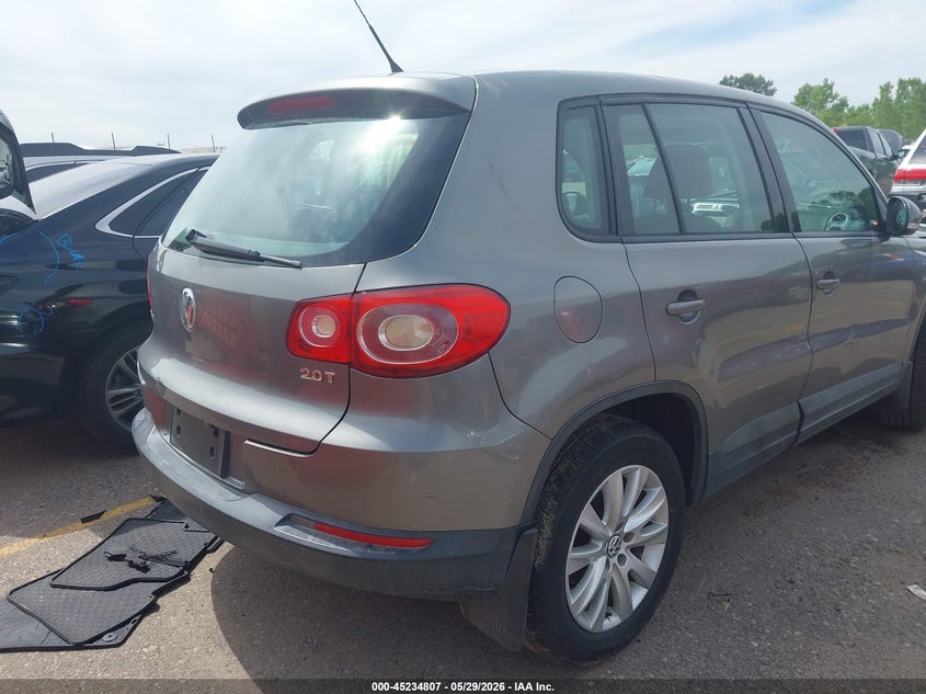 2009 Volkswagen Tiguan VIN WVGAV75N89W004970 IAAI salvage auction — FRONT END, Bill Of Sale (Colorado), sold $400 on 2026-07-28 (photo 4)
