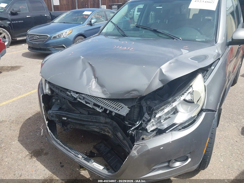 2009 Volkswagen Tiguan VIN WVGAV75N89W004970 IAAI salvage auction — FRONT END, Bill Of Sale (Colorado), sold $400 on 2026-07-28 (photo 6)
