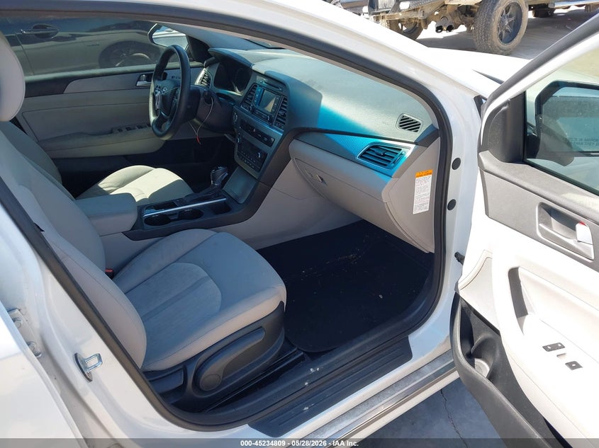 2016 Hyundai Sonata VIN KMHE24L17GA012755 IAAI salvage auction — LEFT REAR, Original (Texas), sold $2,350 on 2026-07-28 (photo 5)