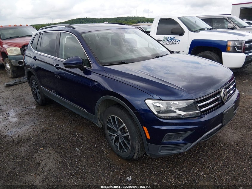 2021 Volkswagen Tiguan VIN 3VV3B7AX7MM088674 IAAI salvage auction — HAIL, Salvage Title, sold $4,500 on 2026-08-01 (photo 1)