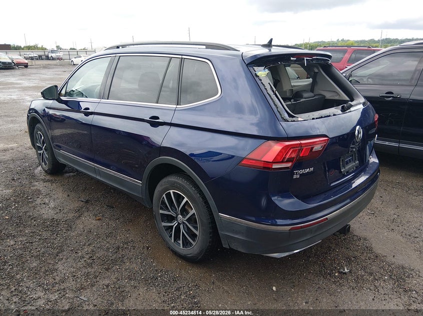 2021 Volkswagen Tiguan VIN 3VV3B7AX7MM088674 IAAI salvage auction — HAIL, Salvage Title, sold $4,500 on 2026-08-01 (photo 3)