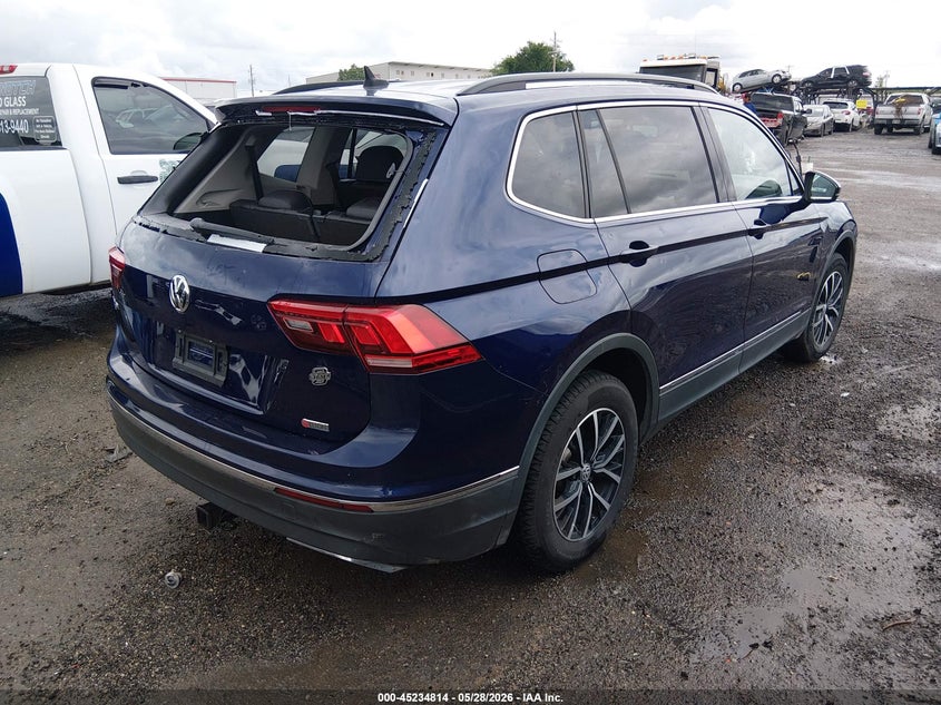 2021 Volkswagen Tiguan VIN 3VV3B7AX7MM088674 IAAI salvage auction — HAIL, Salvage Title, sold $4,500 on 2026-08-01 (photo 4)