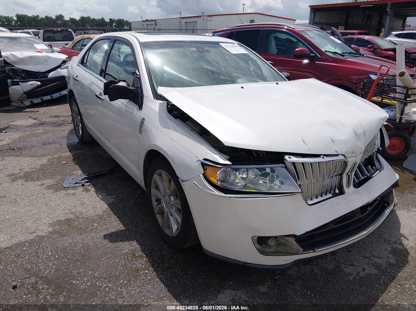 2010 Lincoln Mkz VIN 3LNHL2GC1AR626675 IAAI salvage auction — FRONT END, Salvage (Louisiana), sold $125 on 2026-07-10 (photo 1)