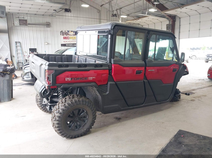 2026 Cf moto Uforce VIN LCELE1ZJ8TM006495 IAAI salvage auction — Unknown, Clear (North Dakota), sold $12,650 on 2026-08-04 (photo 4)