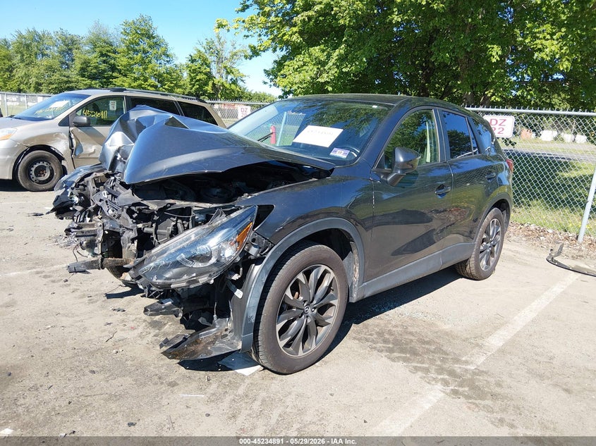 2016 Mazda Cx-5 VIN JM3KE4DY3G0690989 IAAI salvage auction — FRONT END, Salvage Title, sold $850 on 2026-07-20 (photo 2)