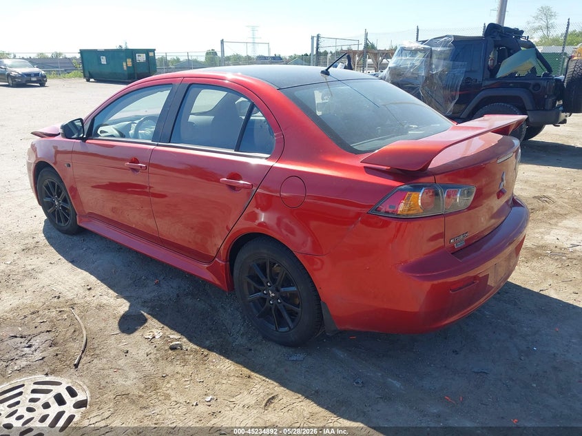 2017 Mitsubishi Lancer VIN JA32U2FU1HU012373 IAAI salvage auction — FRONT END, Salvage Title, sold $350 on 2026-07-21 (photo 3)